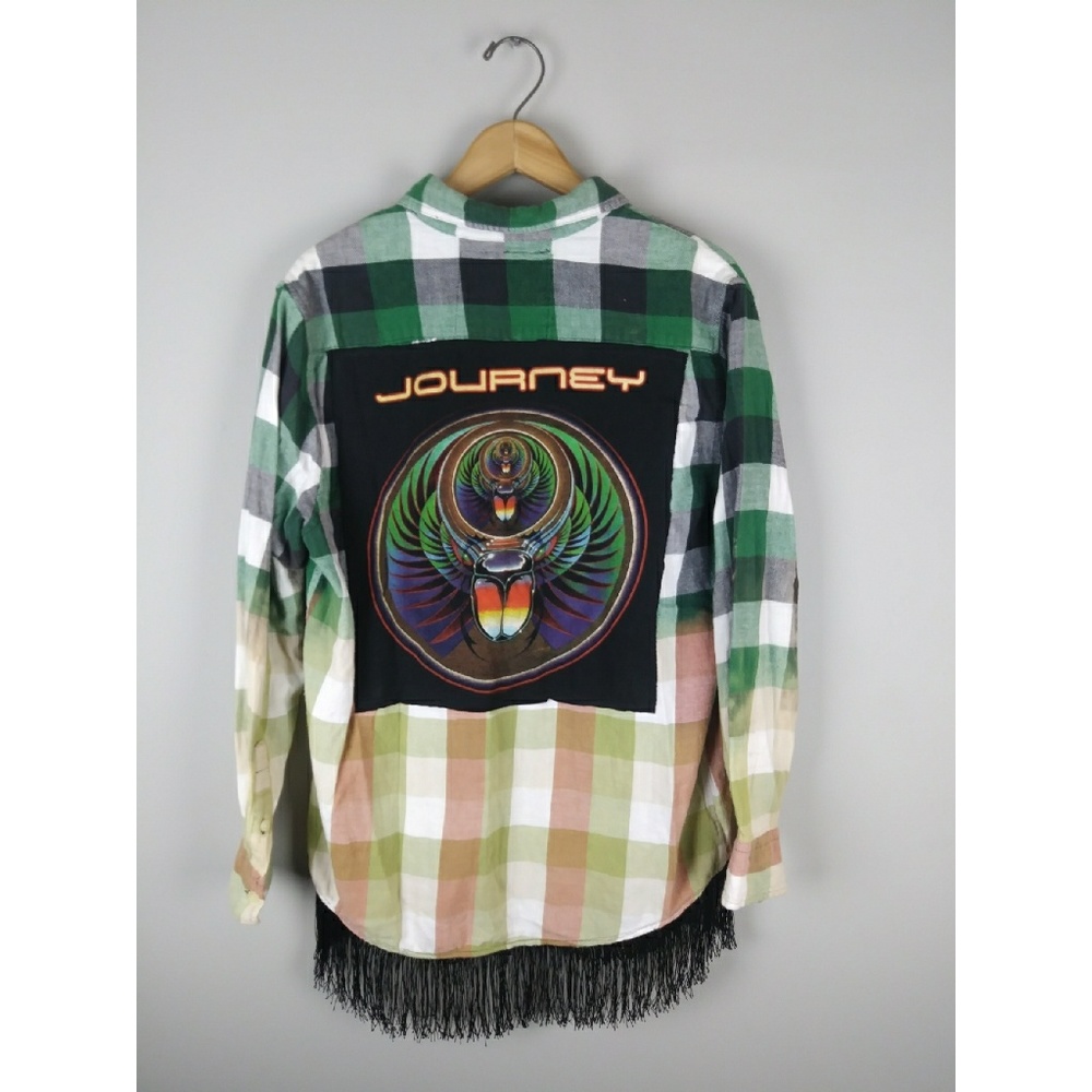 Upcycled Journey Flannel